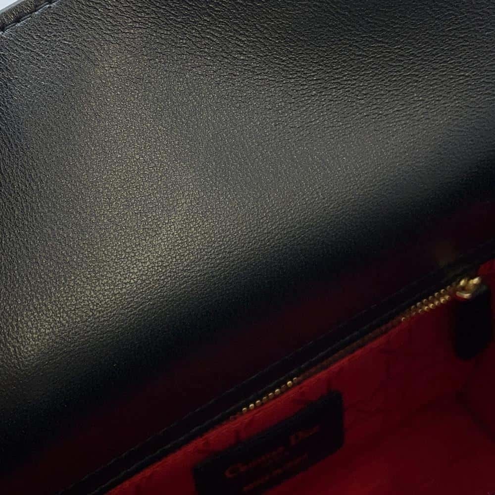 Christian Dior handbag MY ABCDIOR Cannage shoulder bag Black - Picture 6 of 12